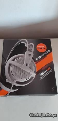 Ps4-PC Auscultadores SteelSeries Siberia 200 White