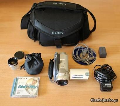 Sony Handycam DCR-DVD405E + mala Sony + wide angle