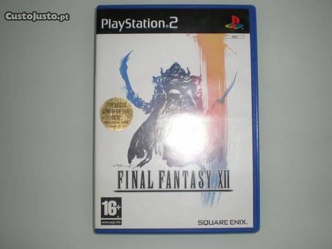 2 jogos PS2 Final Fantasy XII + Soulcalibur II