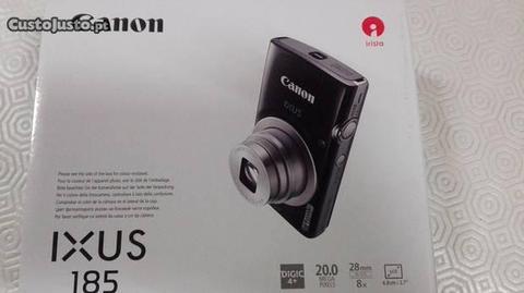 Máquina fotográfica PRETA Canon ixus 185-NOVA