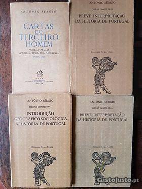 Antonio Sergio - 4 livros