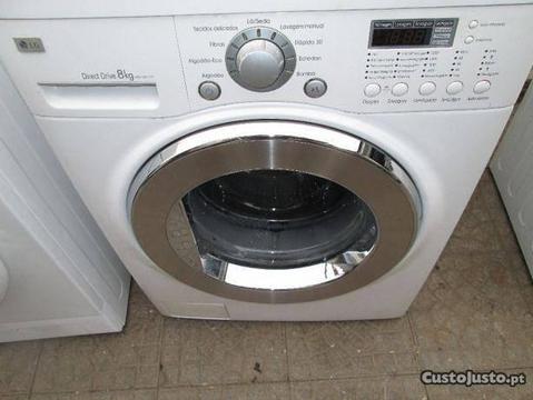 Máquina lavar roupa 8KC/GARANTIA escrita C/Nova