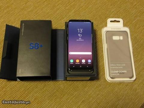 Samsung Galaxy S8+ Plus, como novo, fatura Troco