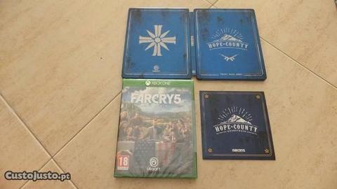 Xbox One - Far Cry 5 c/ oferta Caixa Metálica