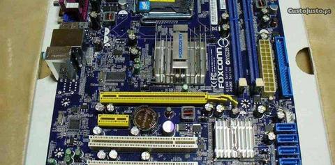 Motherboard FOXCONN G31MX Socket 775, Bom Estado!