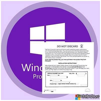 Windows 10 Pro (32-64bits) Multilanguage Licença