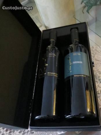 Caixa vinhos Roquevalle - Lotes únicos