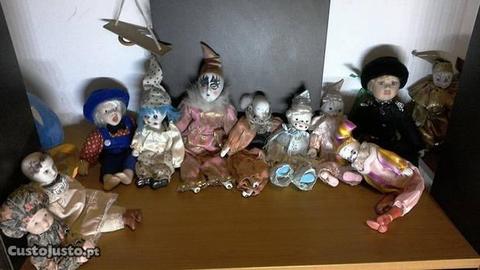 Palhaços em porcelana
