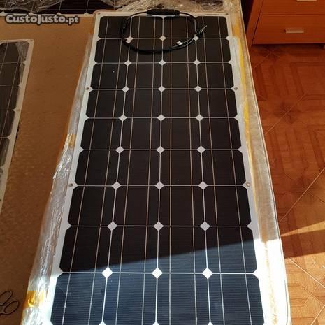 Painel solar 100w 12volts 9amperes portátil