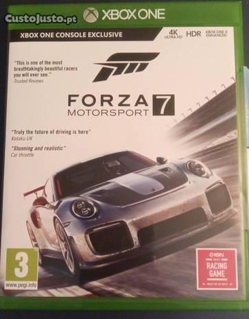 Forza 7 xbox one como novo