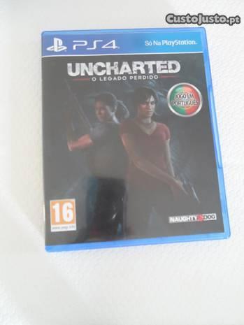 Jogo PS4-Uncharted O Legado Perdido