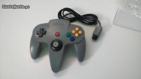 Comando Game Pad p/ Nintendo N64 Nunca Usado