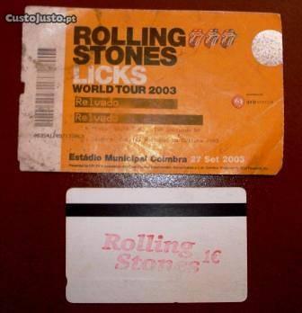 Bilhete Rolling Stones 2003
