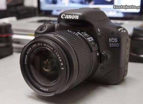 Canon 550D - Máq. profissional (apenas corpo)