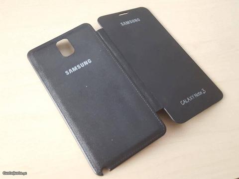 R090 Capa flip Samsung Note 3 N9000 N9005 Novo