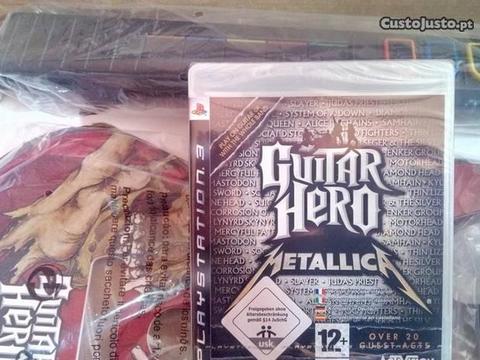 Guitar Hero Metallica PS3 - NOVO