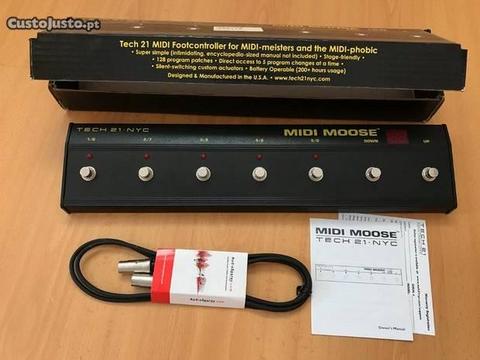 Tech 21 MIDI Moose - Controlador / Pedaleira MIDI