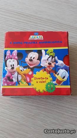 6 Livros Casa do Mickey Mouse