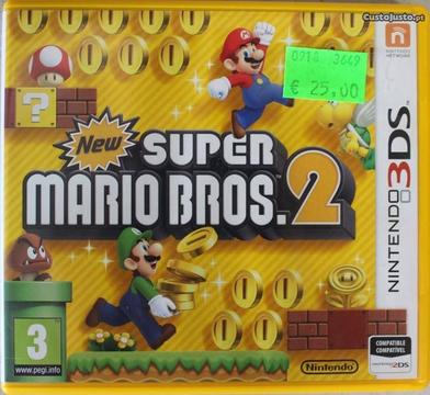 Jogo Nitendo 3DS Super Mario Bros.2