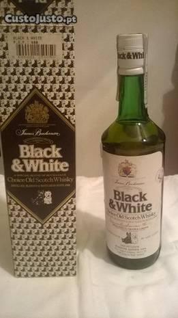 Whisky Black & White - 80's