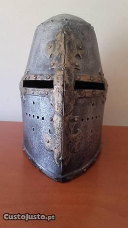Capacete Cavaleiro Medieval - Portes Grátis