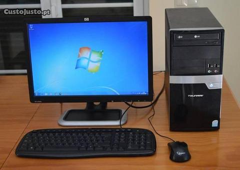 PC Dual core + Monitor 19