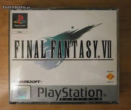 final fantasy VII 7 - sony playstation ps1