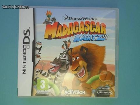 Jogos Nintendo DS - Madagascar Kartz