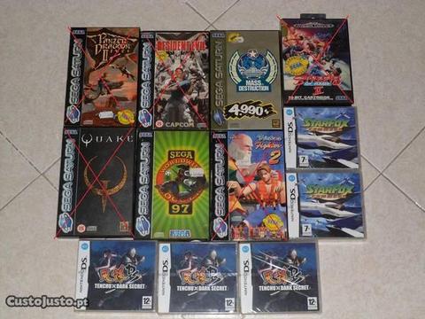 Jogos para várias consolas (MD, Mega CD, PSX, etc)