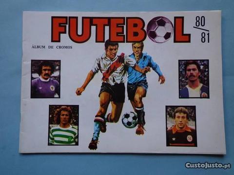 Caderneta de futebol vazia -Futebol 80/81 Disvenda