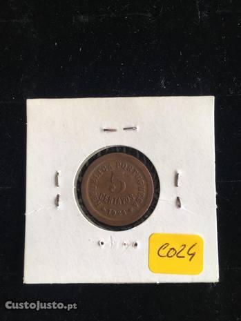 Moeda 5 Centavos de 1924, bronze