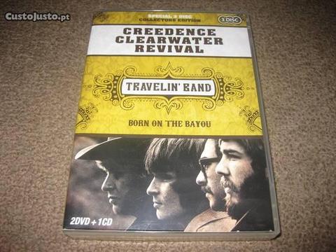 2 DVDs + CD dos Creedence Clearwater Revival