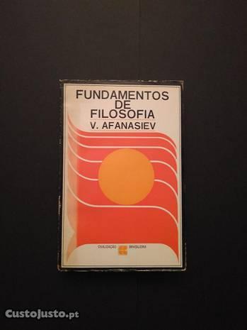 Livro raro - Afanasiev - Fundamentos de Filosofia