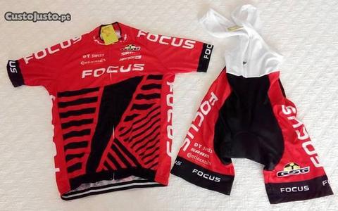 Equipamento ciclismo Focus (novo)