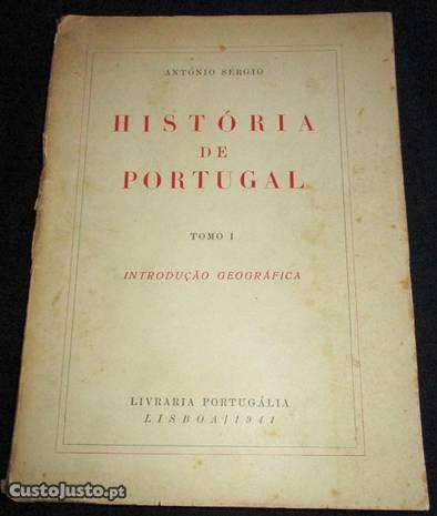 Livro História de Portugal António Sérgio 1941