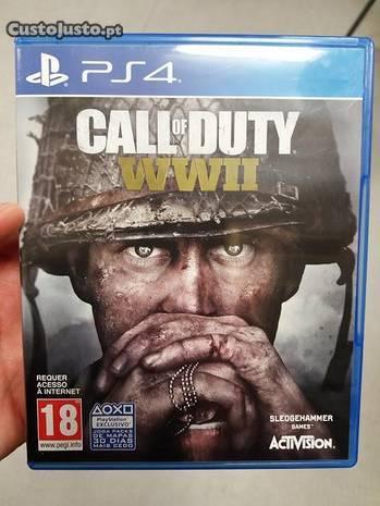 Call Of Duty WWII 2 ps4 como novo aceito retomas