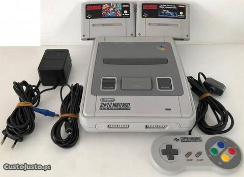 Super Nintendo SNES Completa Extras