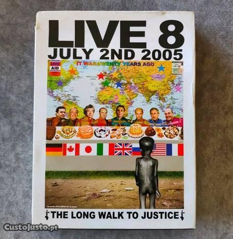 LIVE 8 - Coletânea 4 DVDs (Especial colecionador)