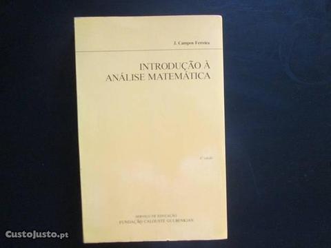 Introdução à Análise Matemática 4ª edição