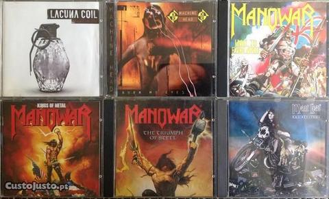 12 cds METAL Como Novos