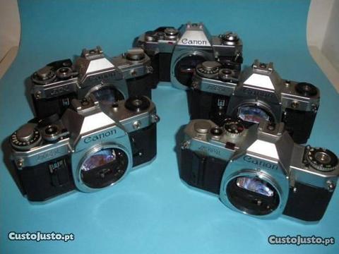 Maquina Fotografica Vintage Canon A series Lote5