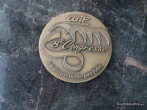 Medalha 8º Congresso CGTP 1996
