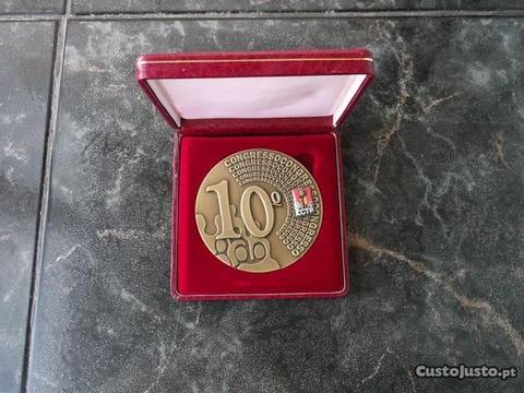 Medalha comemorativa 10º Congresso CGTP 2004