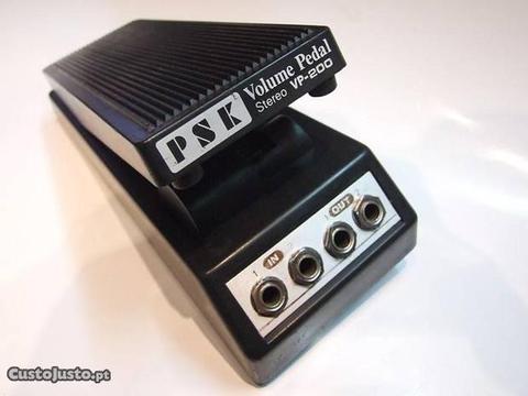 Pedal de volume e balanço stereo PSK VP-200