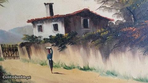 Original - Pintura a óleo sobre tela de A.Oliveira