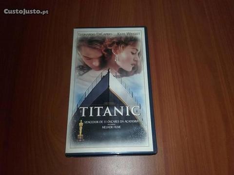 Cassete vhs filme Titanic