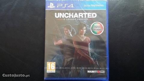 Uncharted O Legado Perdido PS4 (lacrado)