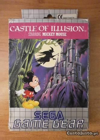castle of illusion mickey mouse - sega game gear