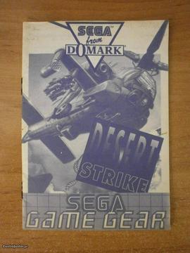manual pt desert strike - sega game gear
