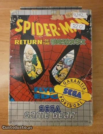 spider-man return of the sinister six - game gear